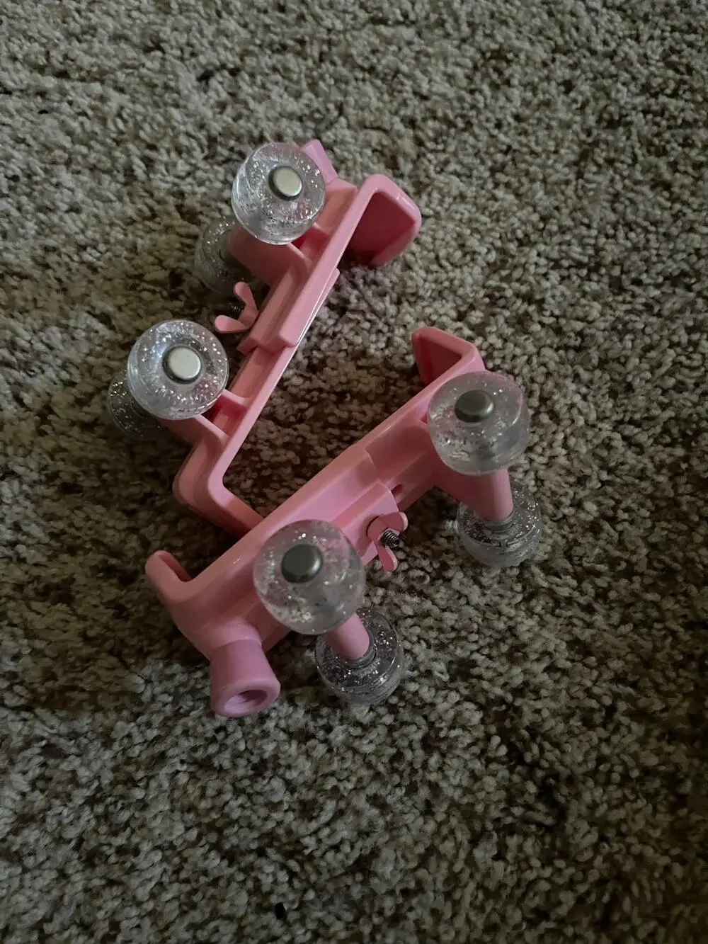 Build a Bear pink roller skates